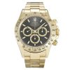 Rolex Daytona Gold Black Dial 116528 Replica