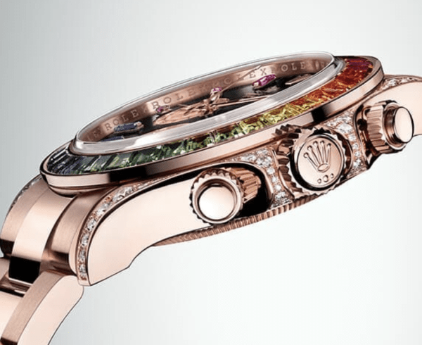 Super Clone Rainbow Rolex Daytona - Everose 14 Replica Daytona Rainbow