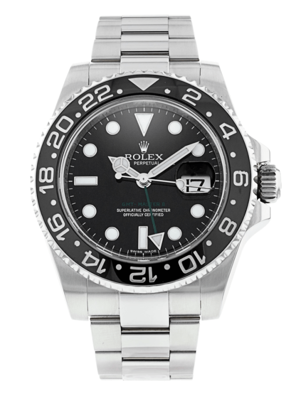 Replica Rolex Gmt Master 2 Black Dial