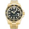 Rolex GMT Master 2 Gold Black Dial Replica