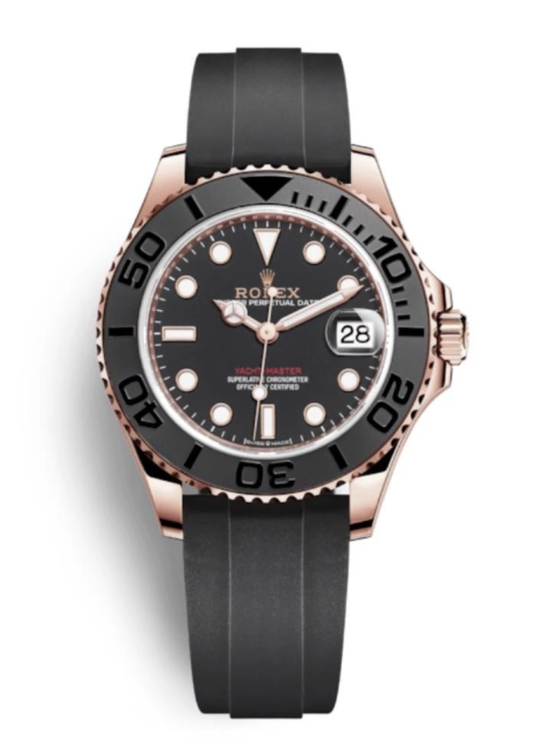 Replica Yacht Master Watch 1 - Rose Gold Swiss Made Clone 9 Yachtmaster 1 - Rose Gold Swiss Made Clone - Ip Empire Replica Watches
