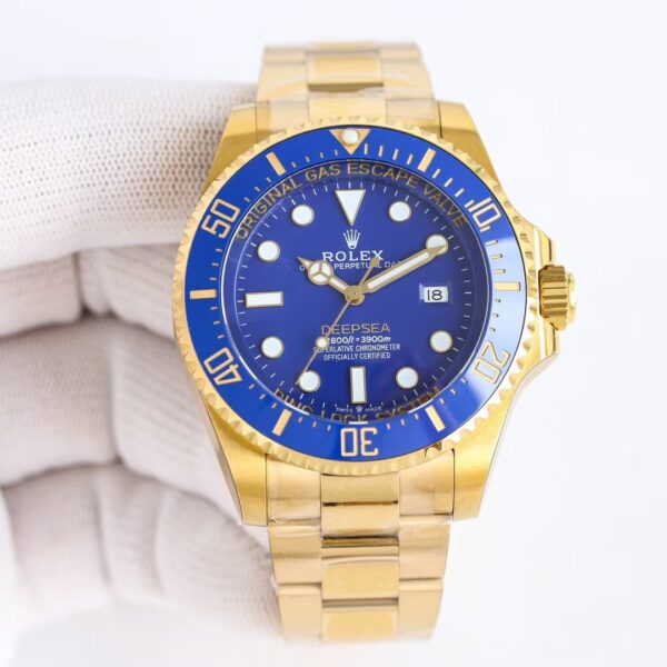 2024 Réplica Rolex Deepsea Oro Amarillo Con Esfera Azul 24 63Bdad7Bd2Ae6902Bead6D431E8D9D98