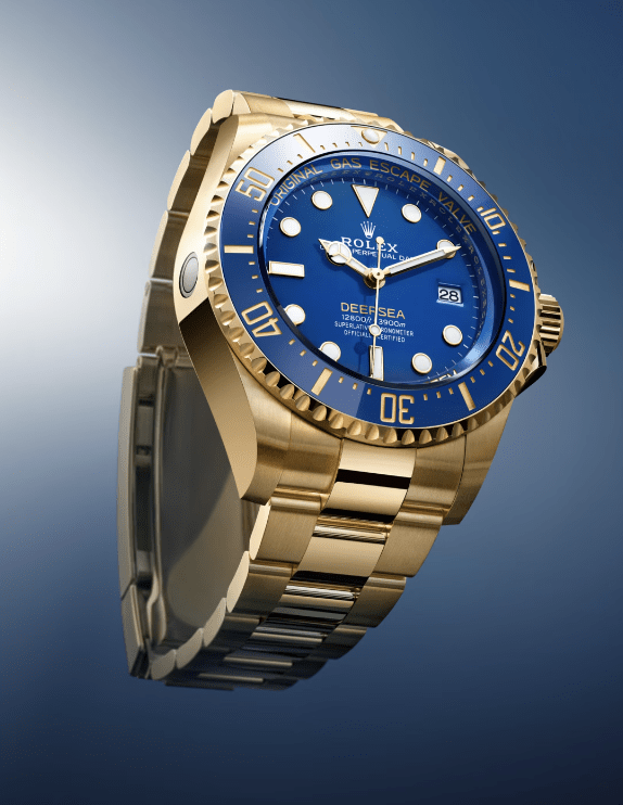 Replica Super Clone Rolex: Real Value At A Low Price 3 2024 Replica Rolex Deepsea Yellow Gold With Blue Dial