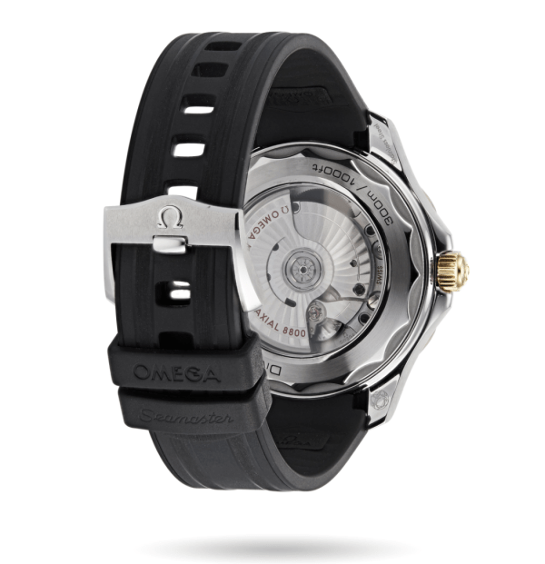 Replica Omega Seamaster Diver 300 Co-Axial Black Gold