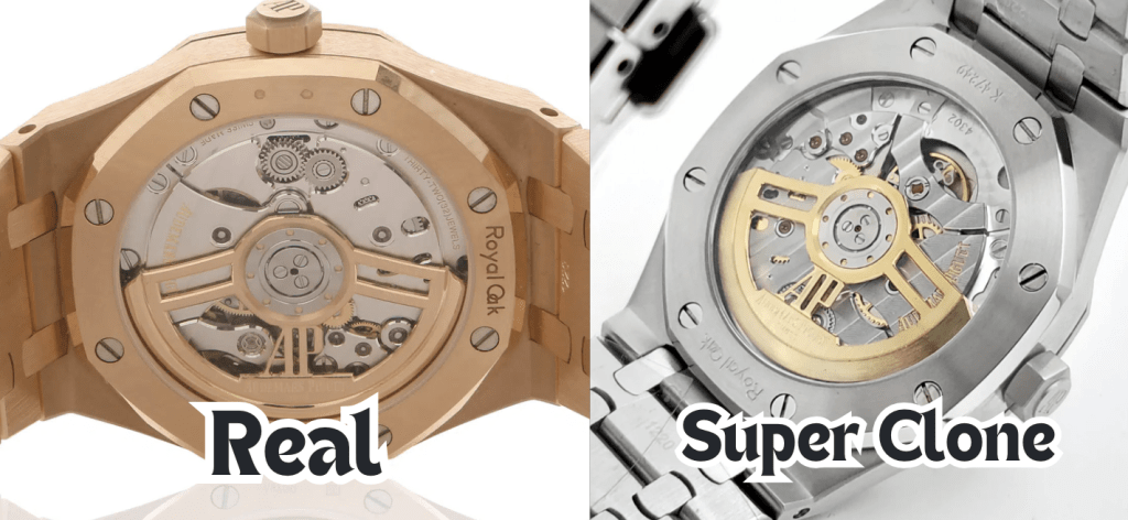 Super Clone Audemars Piguet Royal Oak Vs Real : A Detailed Comparison 1 Super Clone Ap Royal Oak