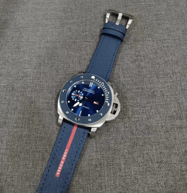 Réplica Panerai Clon Sumergible Luna Rossa - Esfera Blanca 15 Réplica Panerai Clon Sumergible Luna Rossa - Esfera Blanca