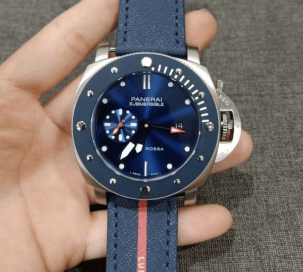 Réplica Panerai Clon Sumergible Luna Rossa - Esfera Blanca 14 Réplica Panerai Clon Sumergible Luna Rossa - Esfera Blanca