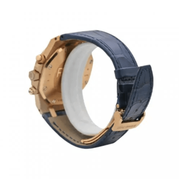 Replica Audemars Piguet Royal Oak Chronograph 41 Mm, Blue 6 Replica Audemars Piguet Royal Oak Chronograph 41 Mm, Blue