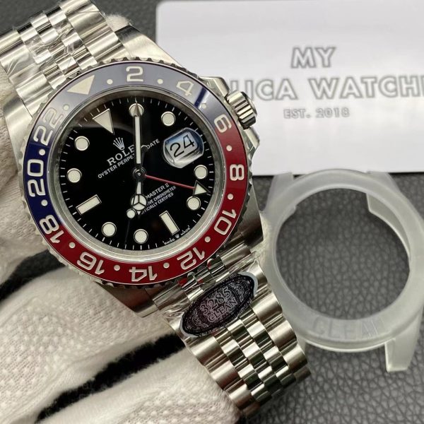 Swiss Clone Replica Rolex Gmt Master Pepsi Jubilee 41 My Replica Watches Super Clone Replica Rolex Gmt Master Pepsi Jubilee