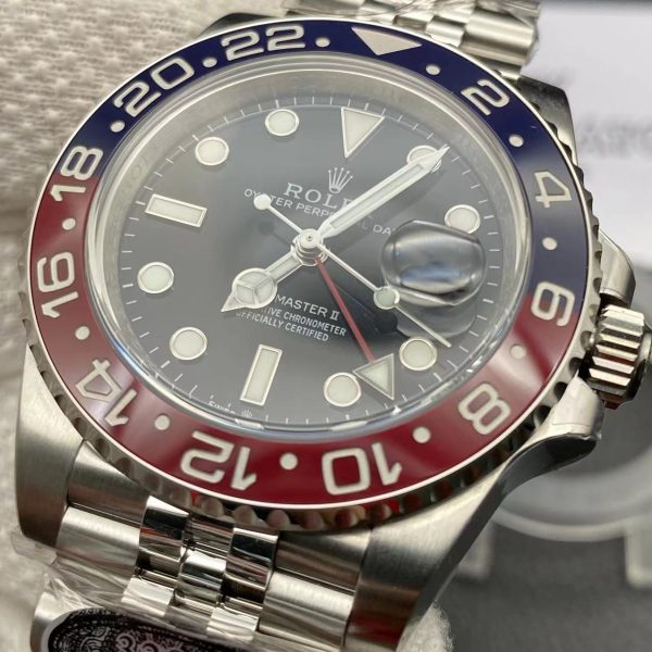 Swiss Clone Replica Rolex Gmt Master Pepsi Jubilee 47 Super Clone Replica Rolex Gmt Master Pepsi Jubilee