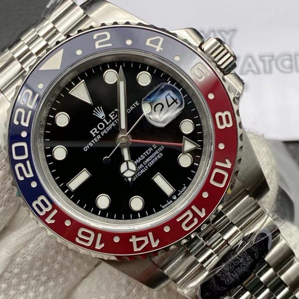 Swiss Clone Replica Rolex Gmt Master Pepsi Jubilee 48 Super Clone Replica Rolex Gmt Master Pepsi Jubilee