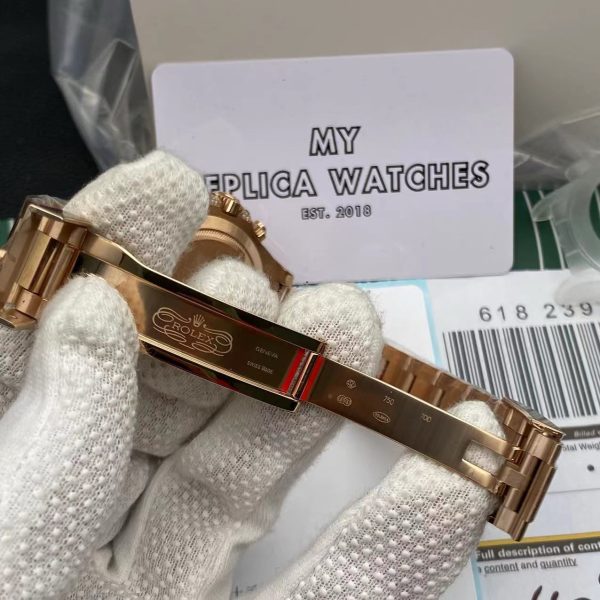 Super Clone Rainbow Rolex Daytona - Everose 3 Super Clone Rainbow Rolex Daytona