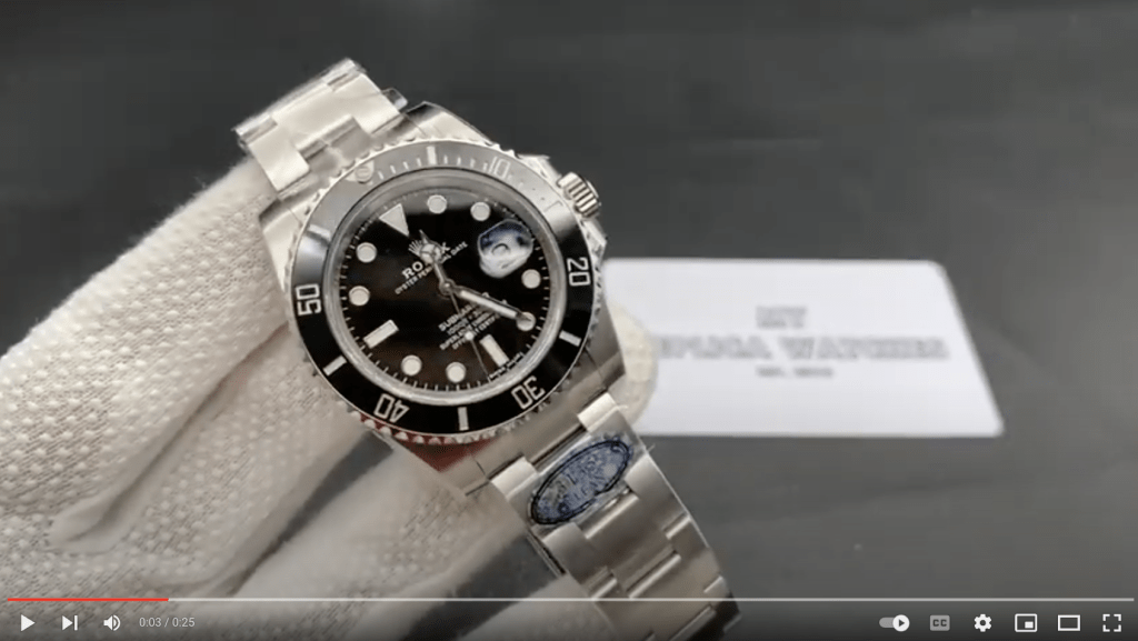 Replica Rolex Submariner Date Video Review My Replica Watches