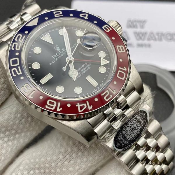 Swiss Clone Replica Rolex Gmt Master Pepsi Jubilee 46 Super Clone Replica Rolex Gmt Master Pepsi Jubilee