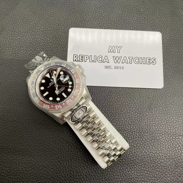 Swiss Clone Replica Rolex Gmt Master Pepsi Jubilee 40 Swiss Clone Replica Rolex Gmt Master Pepsi Jubilee