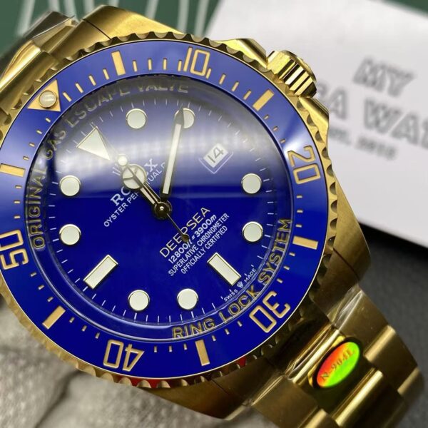 2024 Réplica Rolex Deepsea Oro Amarillo Con Esfera Azul 27 C69Bd3069C75A97Ea415B3E93B9652D6
